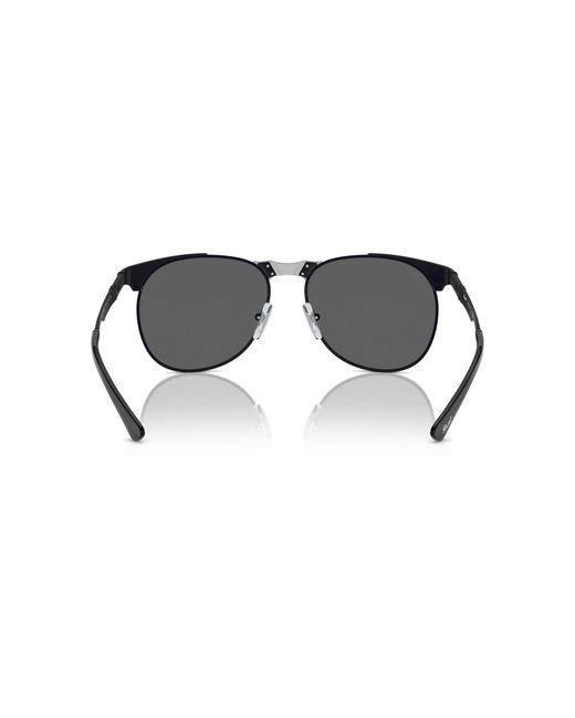 Persol Black Sunglass 649 Iron