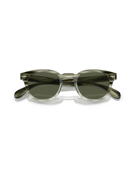 Oliver Peoples Black Sunglass Ov5036s Sheldrake Sun for men