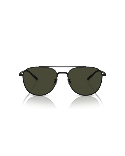 Oliver Peoples Black Sunglass Ov1335st Rivetti