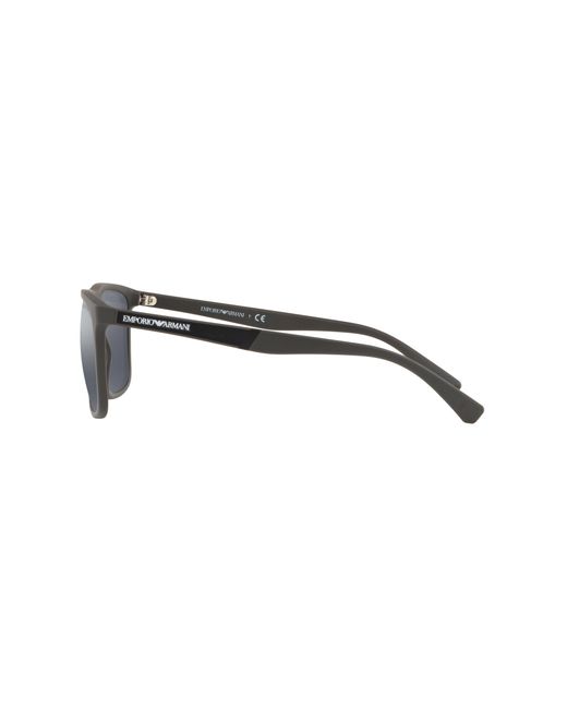 Emporio Armani Black Sunglass Ea4097 for men