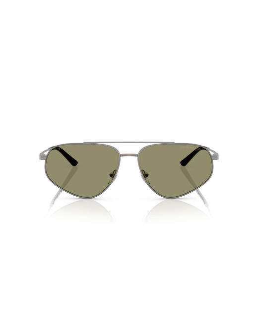 Emporio Armani Green Sunglass Ea2156 for men