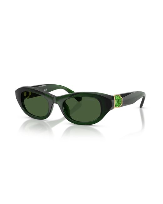 Swarovski Green Sunglasses Sk6036U