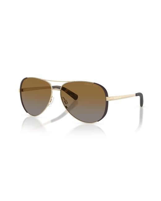 Michael Kors Black Chelsea Mk 5004 1014T5 Aviator Sunglasses