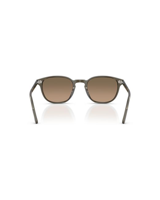 Oliver Peoples Black Sunglass Ov5219s Fairmont Sun for men