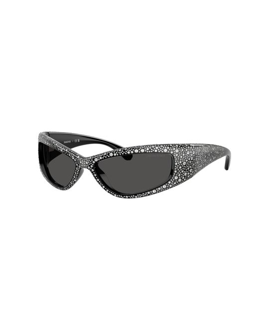 Swarovski Black Sunglass Sk6027