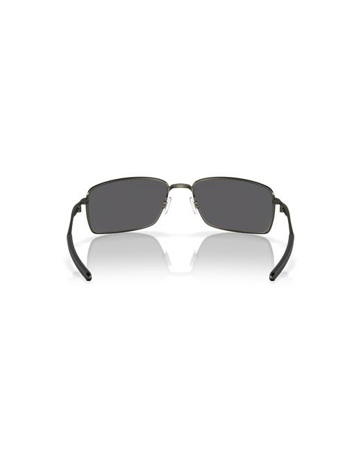 Oakley Black S Oo4075 Square Wire Rectangular Sunglasses for men