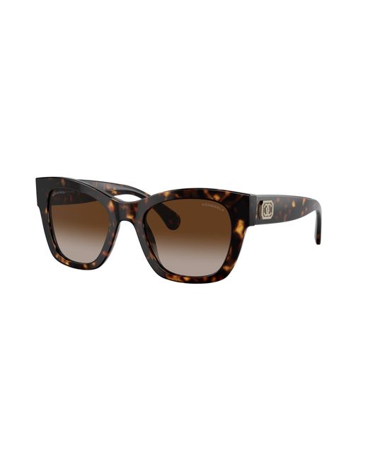 Chanel Black Sunglass Square Sunglasses Ch5478a