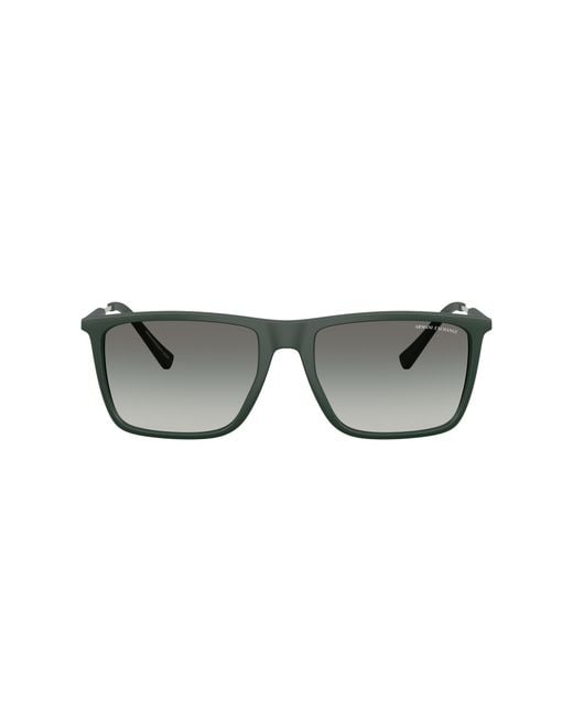 ARMANI EXCHANGE Black Sunglass Ax4160s for men