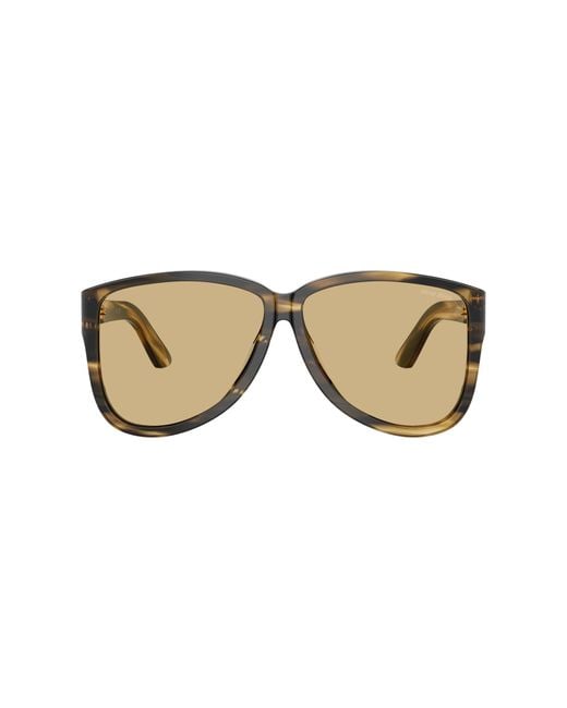 Miu Miu Vrouwelijk Sunglass Mu A08S in het Black
