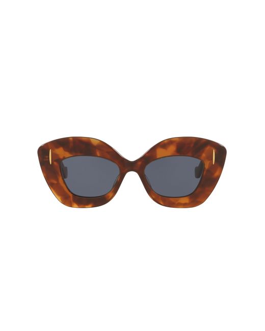 Loewe Black Sunglass Anagram Lw40127i
