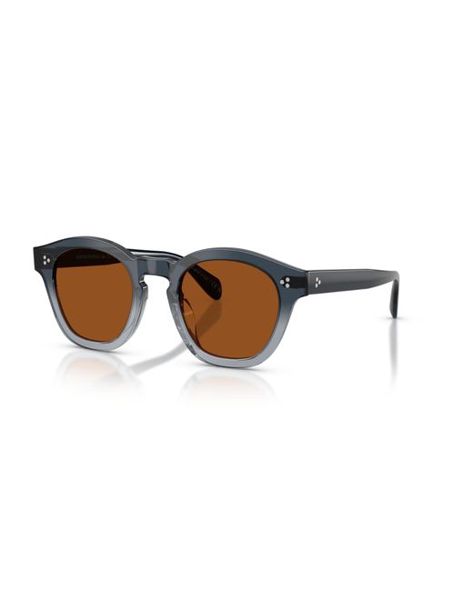 Oliver Peoples Black Sunglass Ov5382su Boudreau L.a