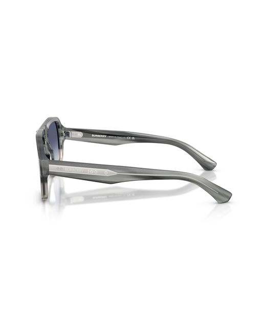 Burberry Black Sunglass Be4478f for men