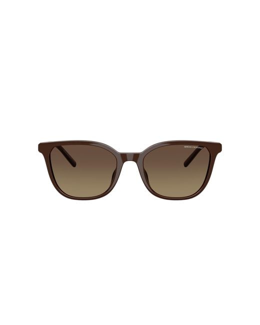 ARMANI EXCHANGE Black Sunglass Ax4168su