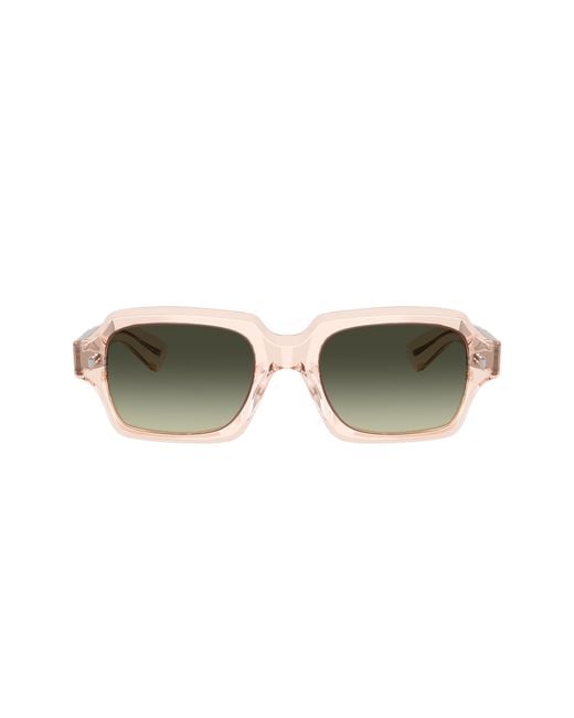 Oliver Peoples Black Sunglass Ov5539su Devaney 18k