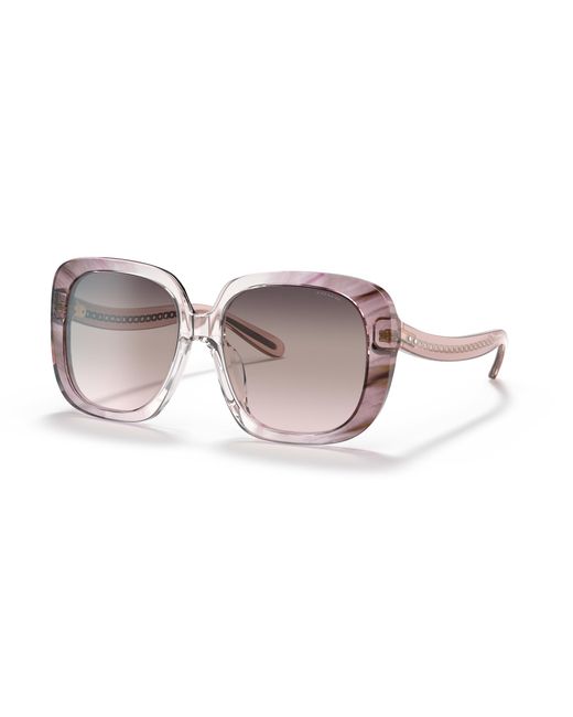 COACH Black Hc8323u Universal Fit Sunglasses