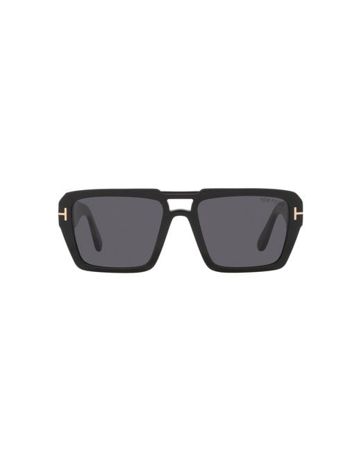 Tom Ford Black Sunglass Redford Tr for men