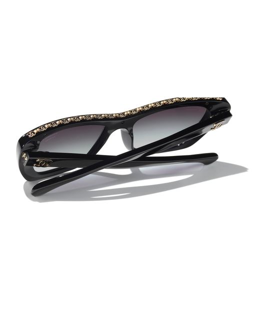 Chanel Black Sunglass Ch5540a