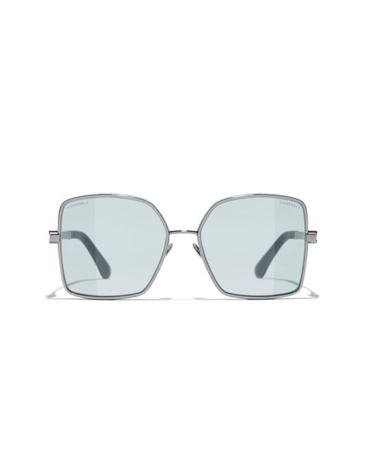 Chanel Black Sunglass Square Sunglasses Ch4288q