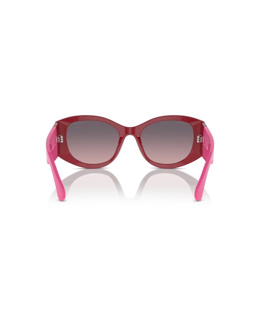 Chanel Black Sunglass Oval Sunglasses Ch5524a