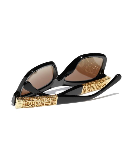 Chanel Black Sunglass Ch5533 Square Sunglasses Ch5533