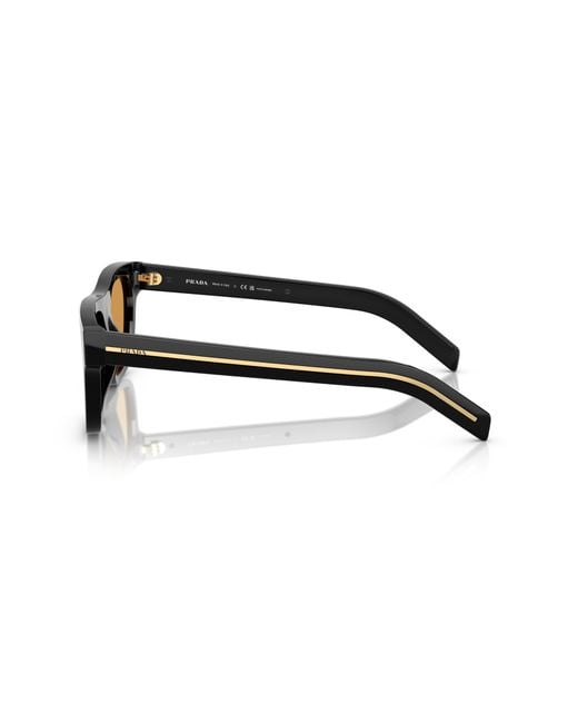 Prada Black Sunglass Pr B12s for men