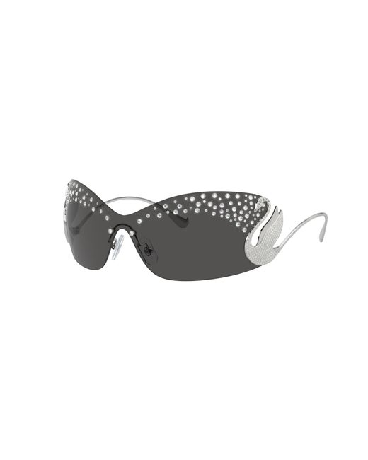 Swarovski Black Sunglass Sk7020