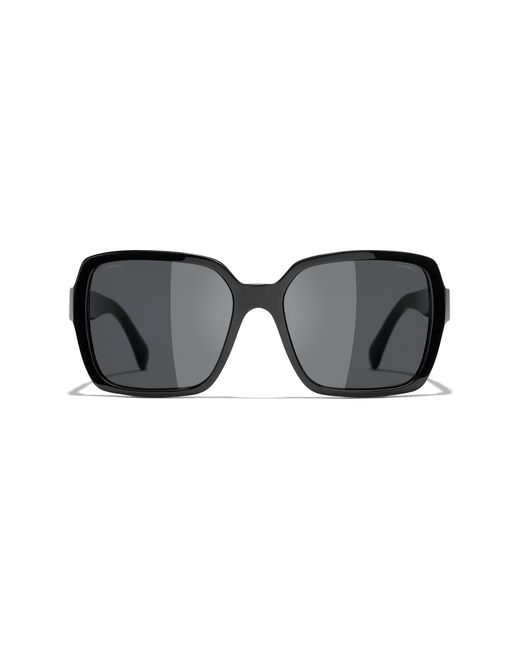 Chanel Black Square Sunglasses CH5408