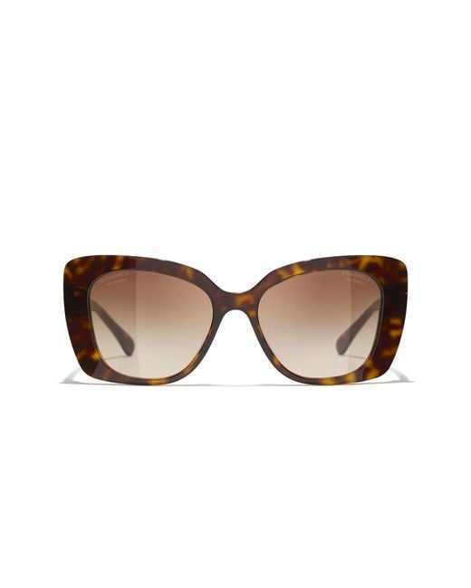 Chanel Black Sunglass Square Sunglasses Ch5422b