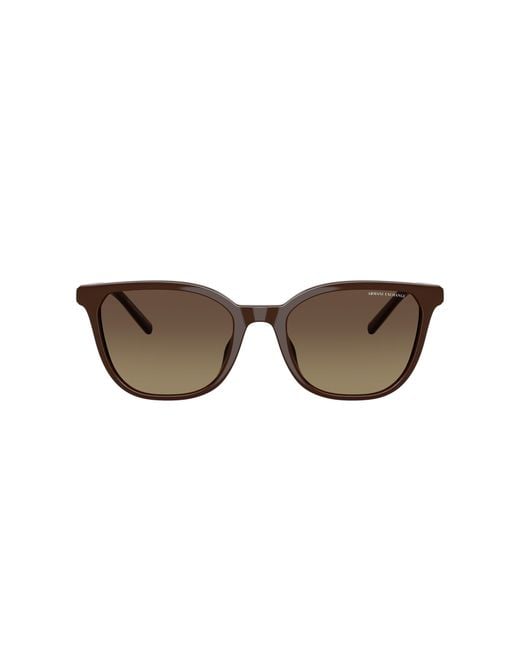 ARMANI EXCHANGE Black Sunglass Ax4168su