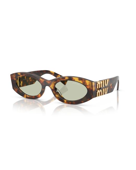 Miu Miu Black Sunglass 0mu 11ws