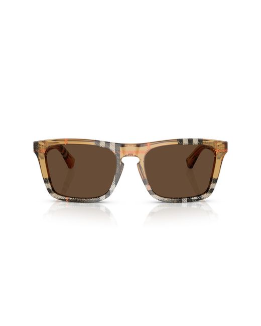 Burberry Black Sunglass Be4434f for men