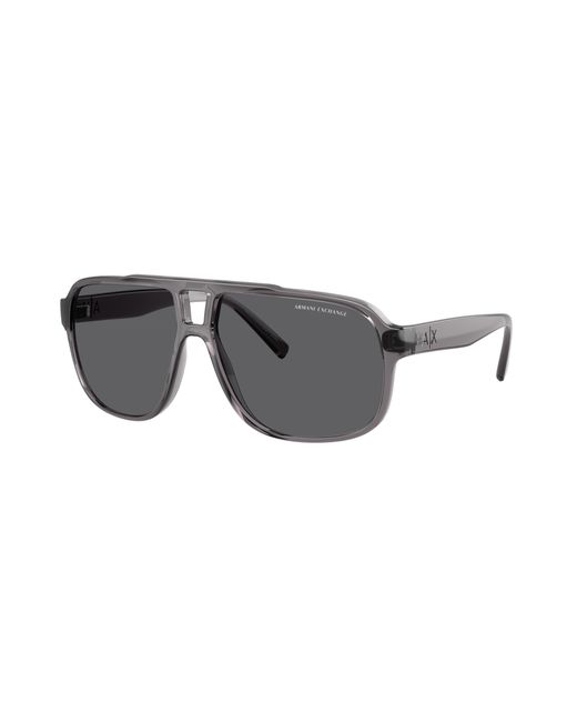 ARMANI EXCHANGE Black Sunglasses Ax4104S for men