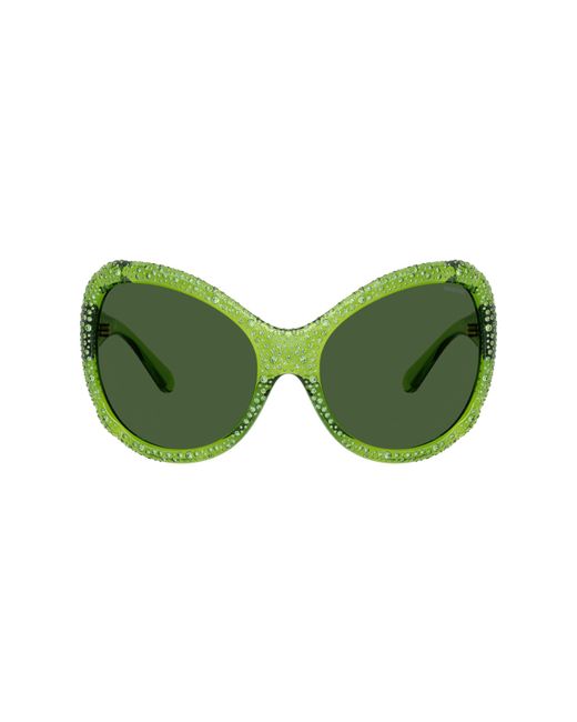 Swarovski Green Sunglass Sk6052