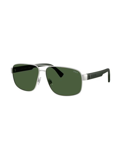 Polo Ralph Lauren Green Sunglass Ph3165 for men