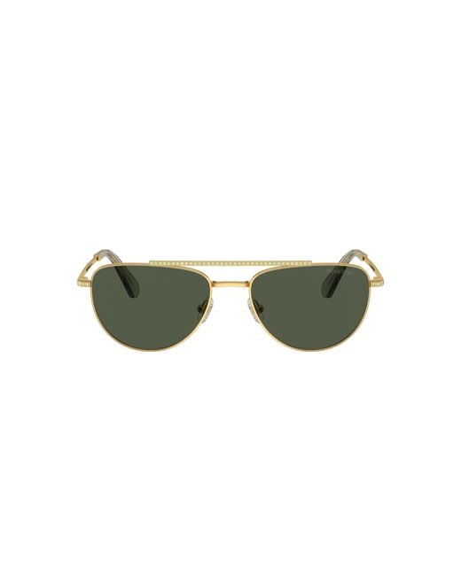 Swarovski Black Sunglass Sk7007
