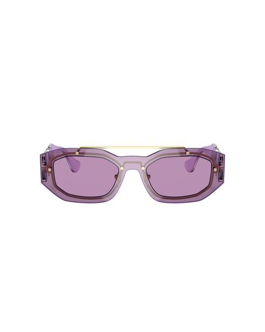 Versace 0VE4405 Transparent Purple | Sunglasses