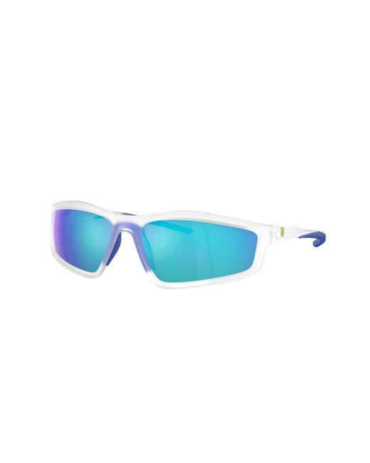 Scuderia Ferrari Black Sunglass Fz6007u for men