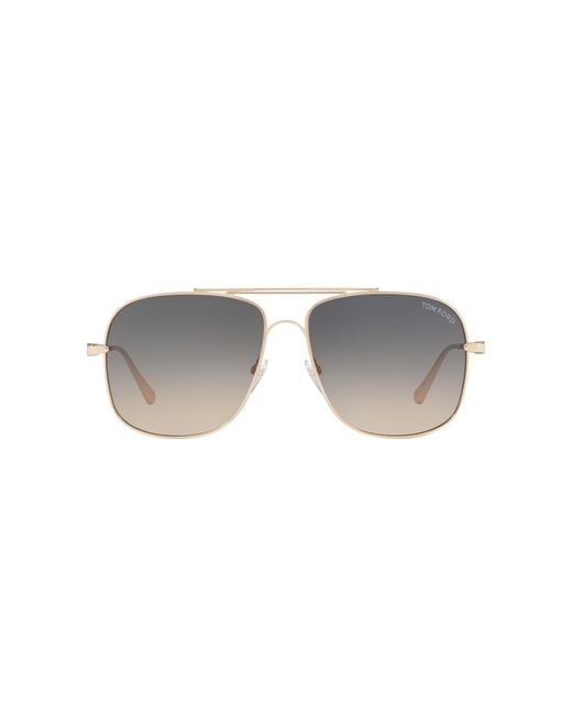 Homme FT0669 Tom Ford pour homme en coloris Black