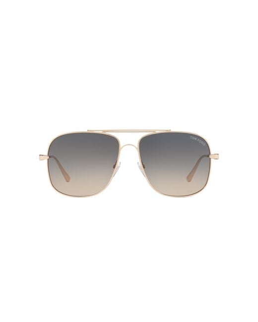 Homme FT0669 Tom Ford pour homme en coloris Black