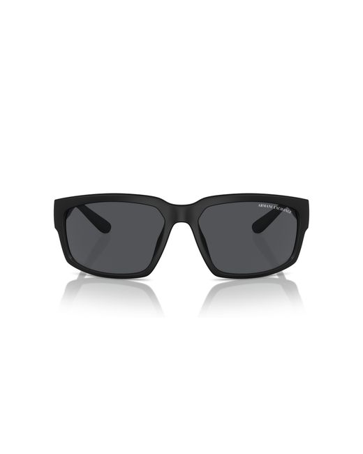 ARMANI EXCHANGE Black Sunglass Ax4142su for men