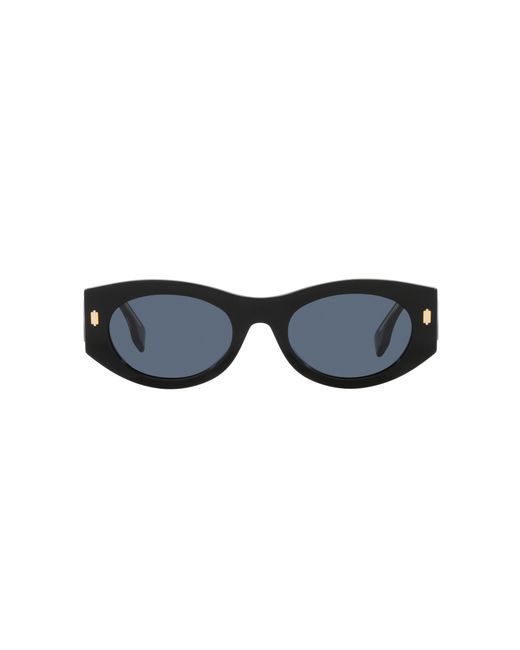 Fendi Black Sunglass Roma Fe40125i