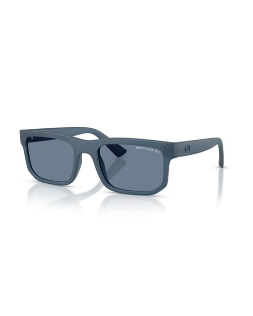 ARMANI EXCHANGE Black Sunglass Ax4165s for men