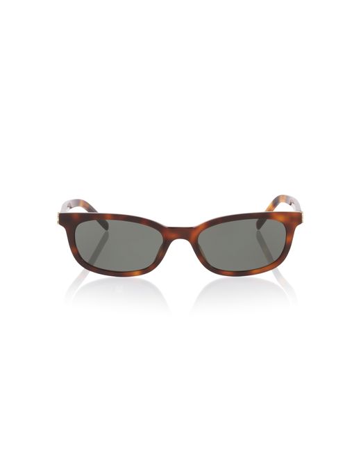 Saint Laurent Black Sl M160 53Mm Polarized Cat Eye Sunglasses