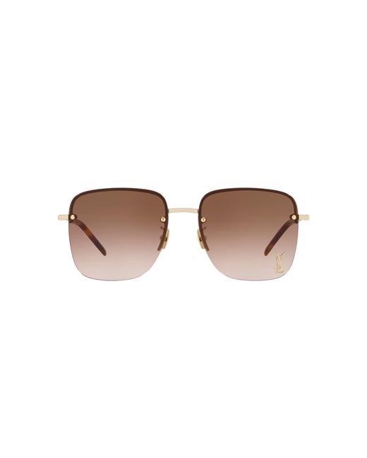 Saint Laurent Black Sunglass Sl 312 M