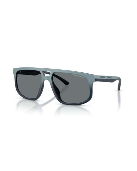 ARMANI EXCHANGE Black Sunglass Ax4161su for men
