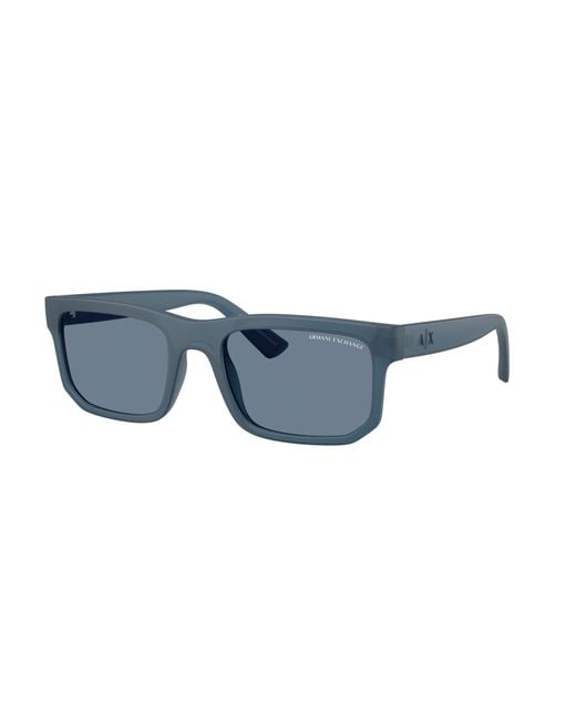 ARMANI EXCHANGE Black Sunglass Ax4165s for men