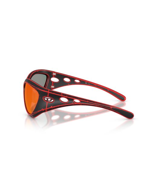 DIESEL Black Sunglass Dl3007u