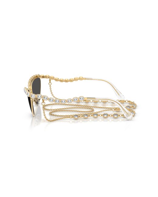 Swarovski Black Sunglass Sk7030
