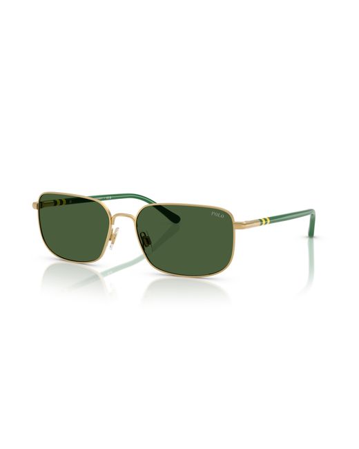 Polo Ralph Lauren Green Sunglass Ph3159 for men
