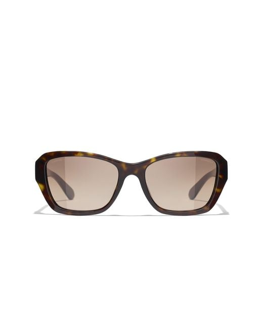 Chanel Black Sunglass Butterfly Sunglasses Ch5516